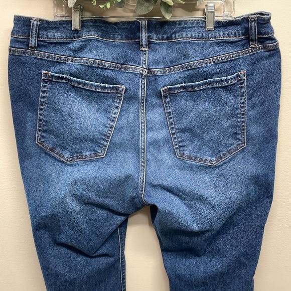 Lane Bryant Flex Magic Waistband Signature Fit Mid Rise Skinny Denim Jeans 22S - Picture 5 of 16